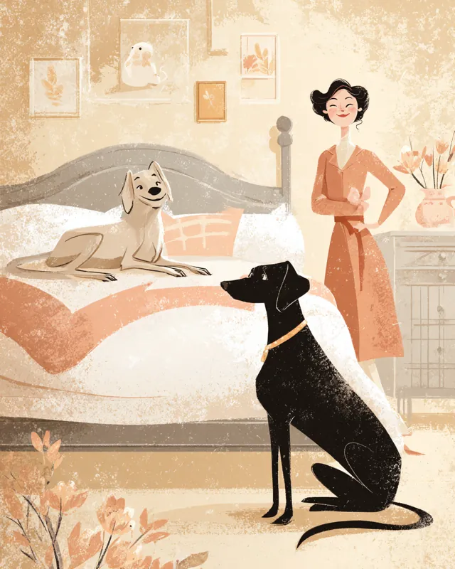 For the dog mom who said no bed and now sleeps at the edge of it.