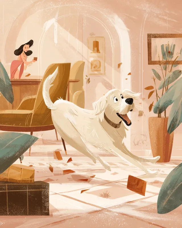 For the dog mom who turned chaos into a functioning member of society.