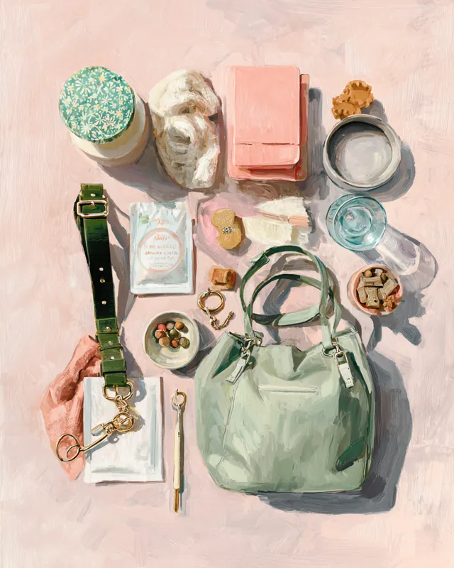 For the dog mom whose bag contains half a survival system.