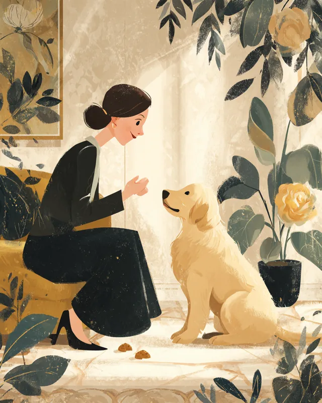 For the dog mom who knows training is part consistency, part diplomacy.